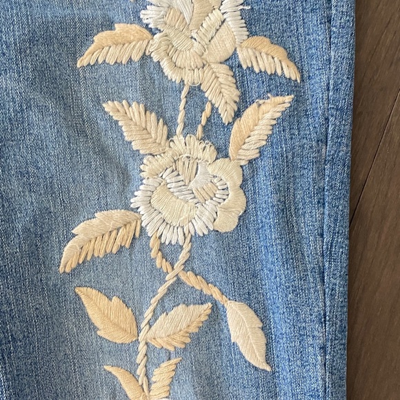 Very RARE Embroidered Blumarine Blue Jeans - Picture 6 of 7